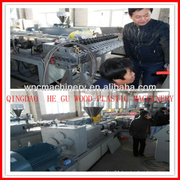 CE certification wpc pvc door window machinery